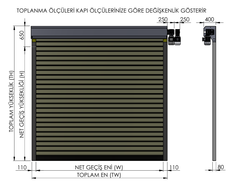 QUICKROLL Teknik Çizim